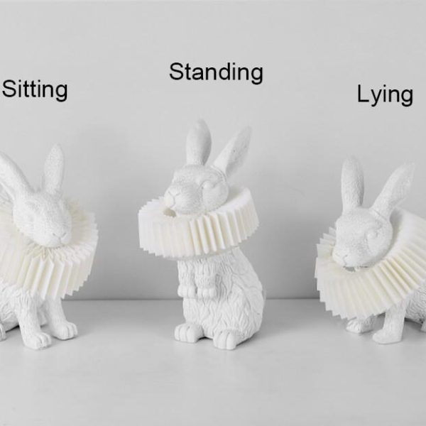 Modern Creative Resin Rabbit LED 1-Light Table Lamp - Image 13