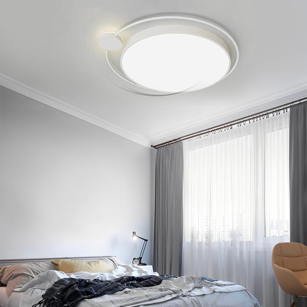 Circular Dimmable LED Nordic Flush Mount Light Ceiling Light Fixtures - Image 4