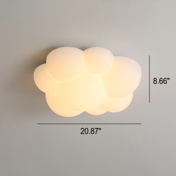 Modern Minimalist Cat Claw Cloud Kids LED Flush Mount Ceiling Light - Image 7