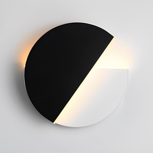 Creative Circular 350?? Rotatable LED Black Nordic Wall Sconces Lighting - Image 8
