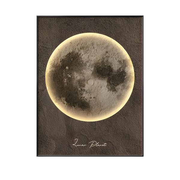 Moon Electric Meter Box Decorative Painting - Image 10