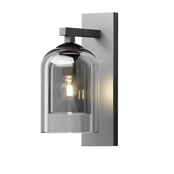 Double-layer Glass Lampshade Nordic Minimalist Wall Lamp Wall Sconce Lighting - Image 4