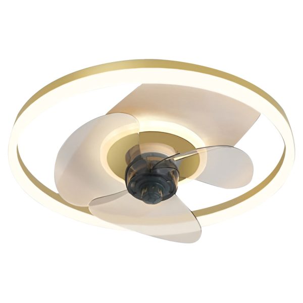 Circular Stepless Dimming Modern Inverter Ceiling Fan Light with Remote Control - Image 10