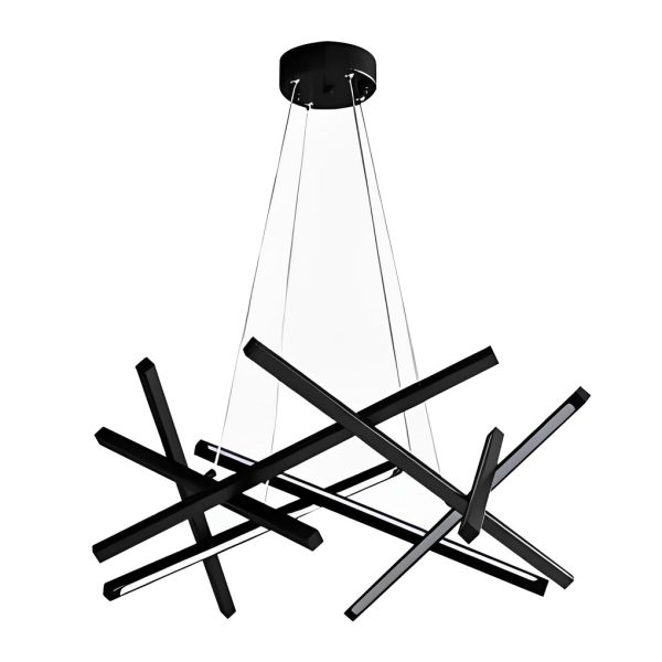 8-light Modern LED Sputnik Chandelier Stylish Island Lighting for Kitchen, Dining Room - Image 13