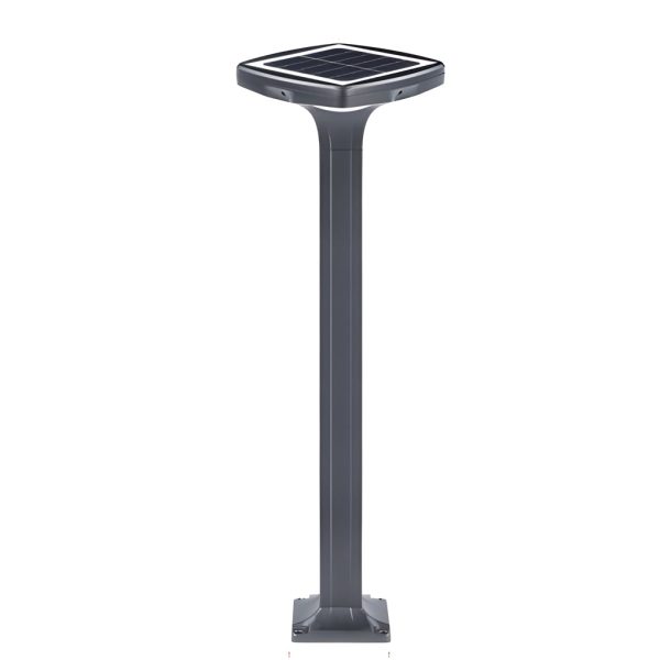 4-Light Square Waterproof LED Outdoor Path Lights - Solar & Hardwired Options - Image 9