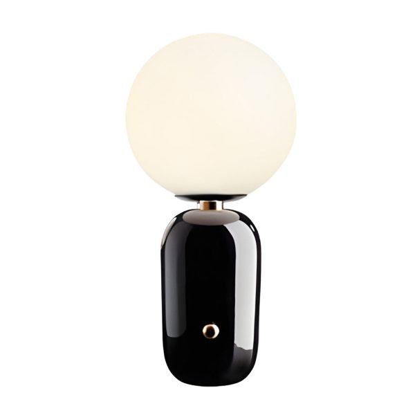 Modern Big Glass Global Ball LED Accent Table Lamp - Image 10