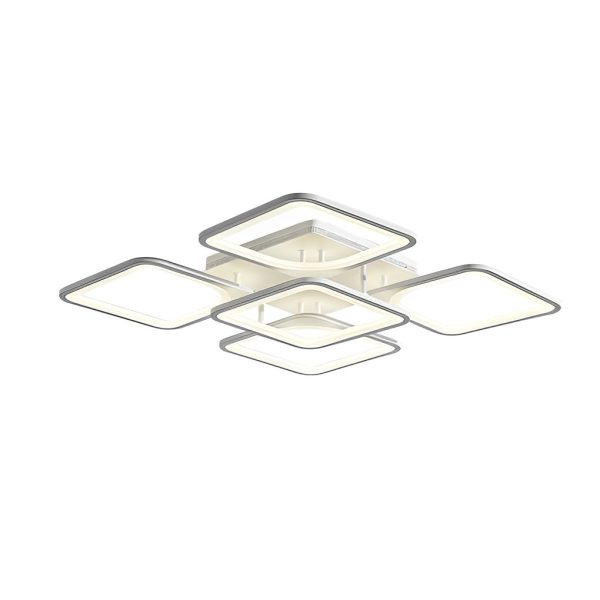 Square Creative Stepless Dimming with Remote Modern Ceiling Light Fixture - Image 8
