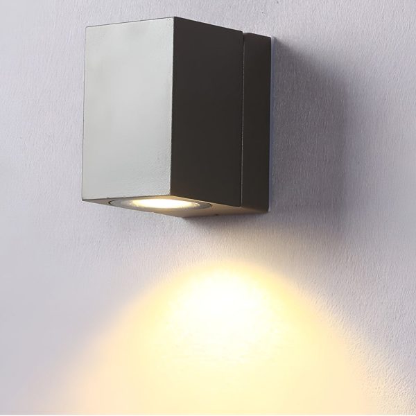 Square Adjustable Waterproof Motion Sensor LED Sconces Indoor Outdoor Wall Lamp Spot Lights - Image 6