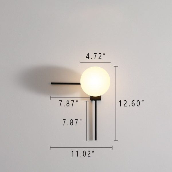 Nordic Industrial Retro Combination Graphic 1-Light Wall Sconce Lamp - Image 9