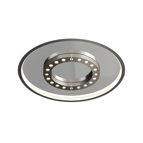 Square Round LED Anti-Glare 3 Step Dimming Modern Ceiling Lights Fixture - Image 9