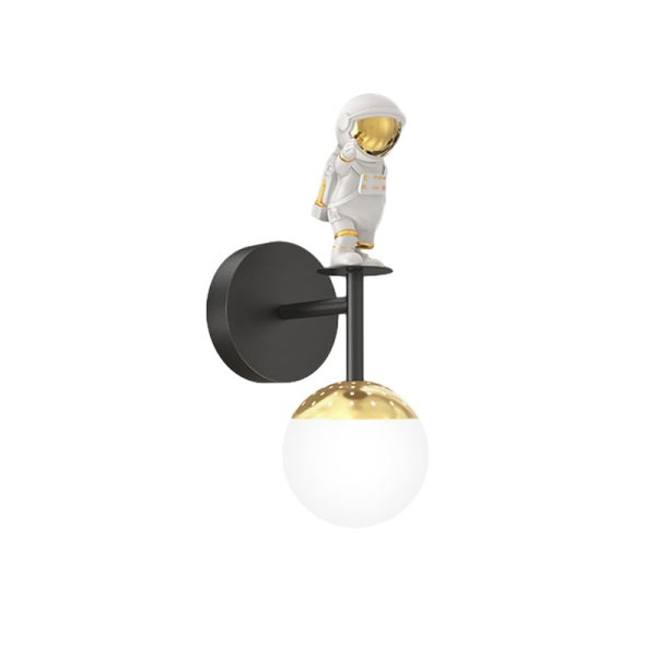 Cartoon Astronaut Decor 3 Step Dimming LED Modern Wall Sconces Lighting - Image 7