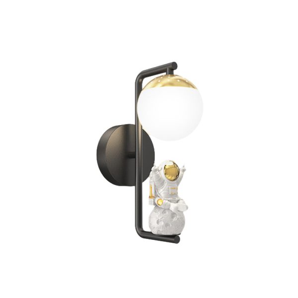 Cartoon Astronaut Decor Three Step Dimming Modern LED Wall Lights Fixture - Image 6
