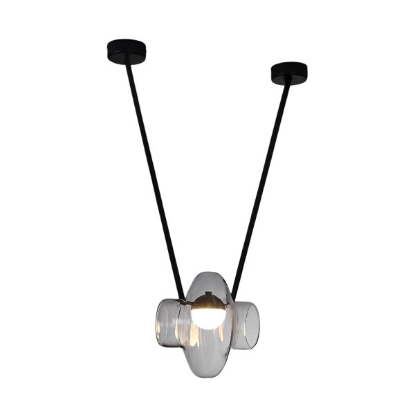 Creative Glass Jar LED Simplicity Decor Modern Chandelier Hanging Lamp - Image 5