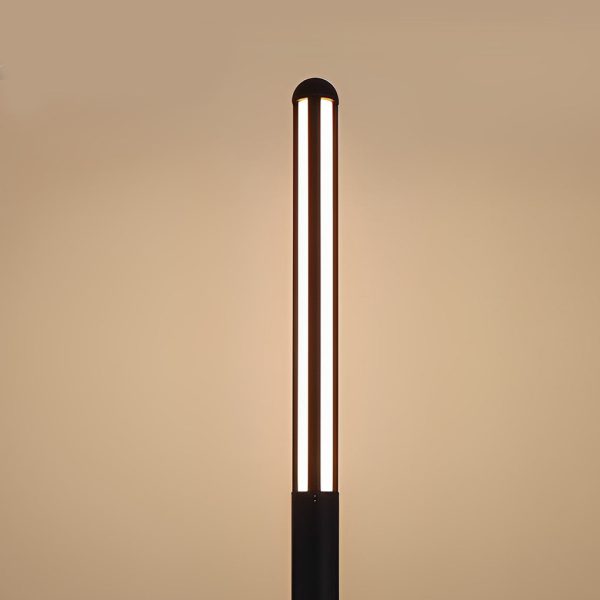 Minimalist Waterproof LED Black Modern Residential Outdoor Pole Lights Yard Lighting - Image 11