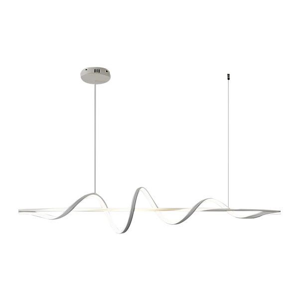 Wavy 360?? Rotating Ring Three Step Dimming LED Nordic Chandelier Light - Image 7