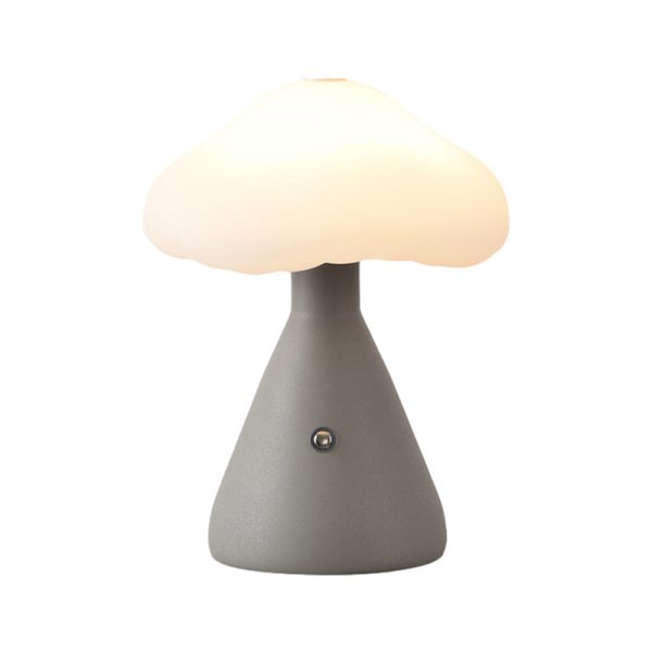 6.3 inch Metal Mushroom Cloud Table Lamp LED Ambient Lighting - Image 11