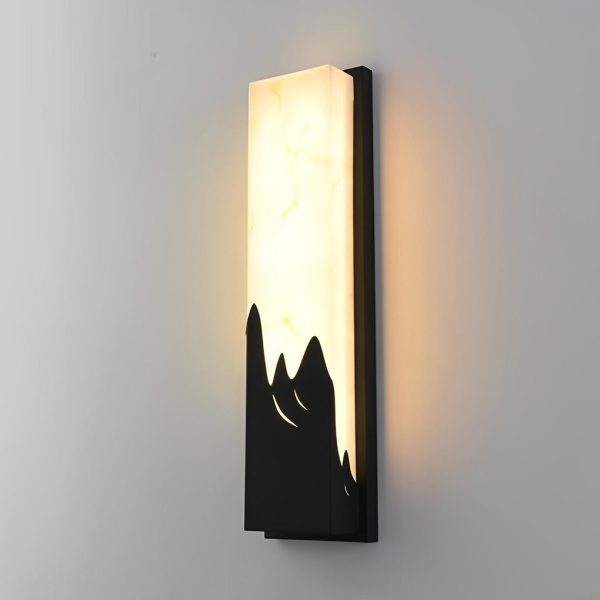 Rectangular Creative Scenery Waterproof LED Black Retro Sconces Lighting - Image 6