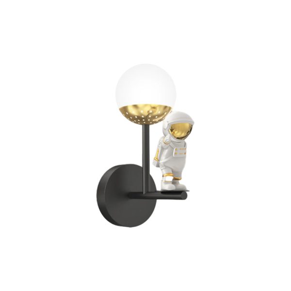 Moon Astronaut Decor Three Step Dimming Modern LED Wall Lights Fixture - Image 7