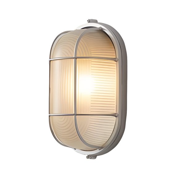 1-Light Retro Industrial Oval/Round Outdoor Wall Lights Wall Lamp - Image 6