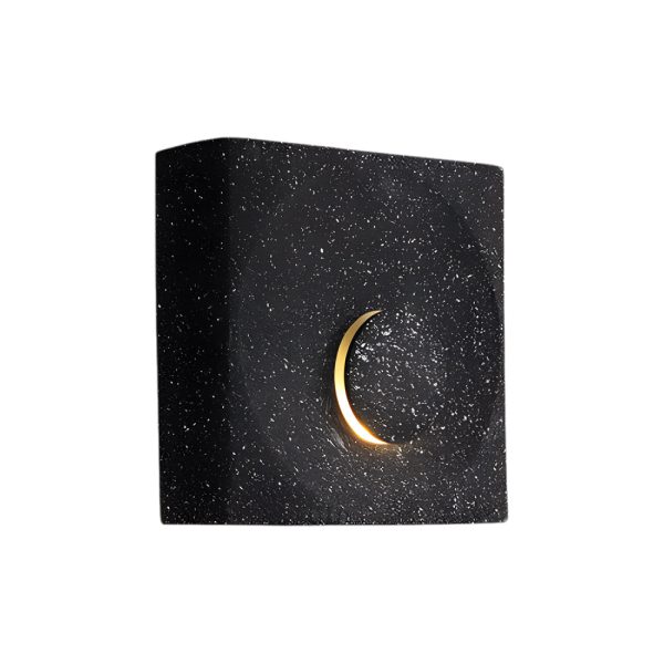 Frosted Cement Eclipse LED Wall Light - Image 12