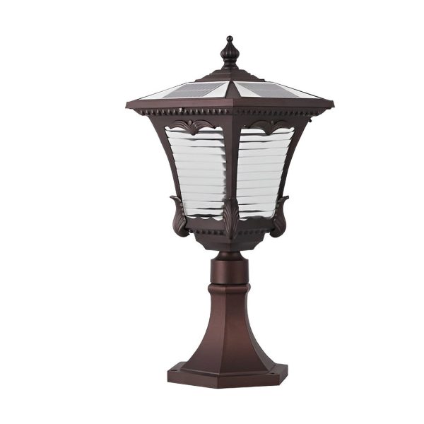Vintage Intelligent Light Control LED Waterproof Retro Solar Lawn Lamp - Image 9