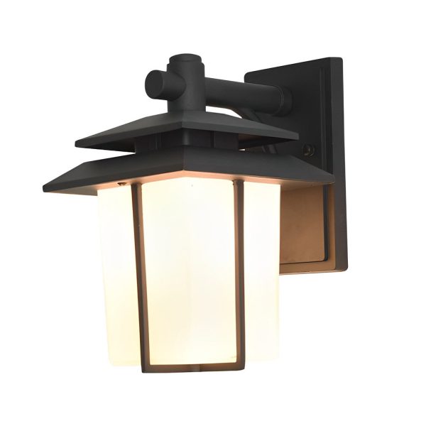 Vintage Glass Aluminum Waterproof European Style Outdoor Wall Sconces Lighting - Image 7