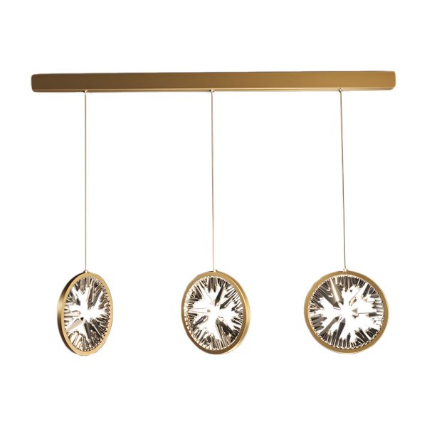 Gold Crystal Staircase Chandelier - Image 9