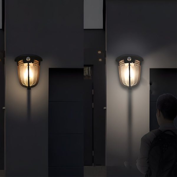 2-Pack Motion Sensor Solar Wall Light - Image 4