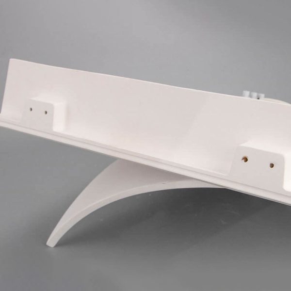 Modern Simplicity Square Flip Flop Recessed Plaster 1-Light Wall Sconce Lamp For Living Room - Image 7