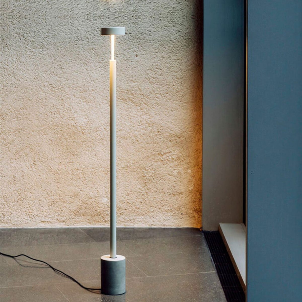Nordic Minimalist Column LED Standing Floor Lamp - Image 19