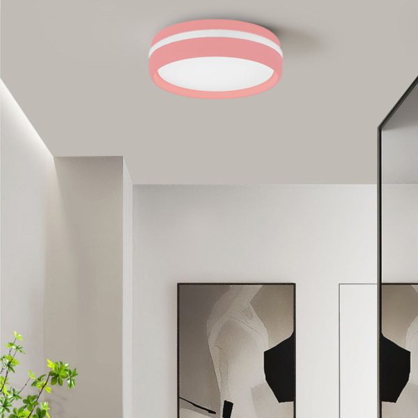 7.9-Inch Round Flush Mount Lighting LED Ceiling Light Acrylic Ceiling Lamp Ceiling-Mounted LED Light for Bedroom - Image 3