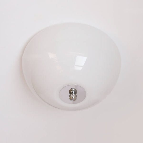 Nordic Minimalist Iron Round Glass Shade 4-Light Flush Mount Ceiling Light - Image 20