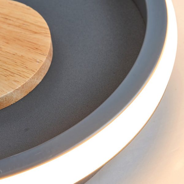 Contemporary Industrial Iron Barrel Spotlight 1-Light Flush Mount Light - Image 9