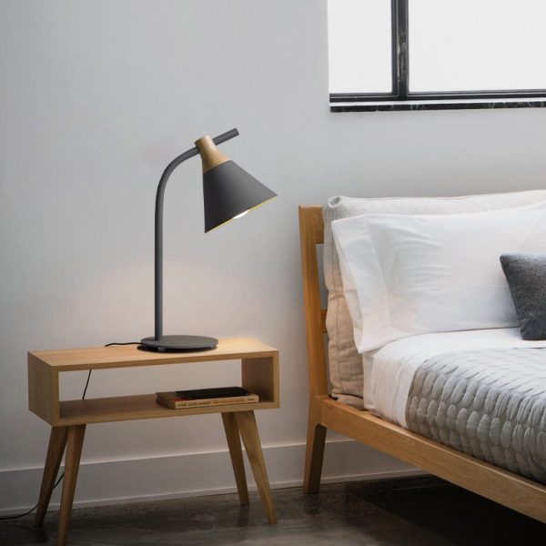 Minimalist Macaron Metal Bell Shade 1-Light Table Lamp - Image 6