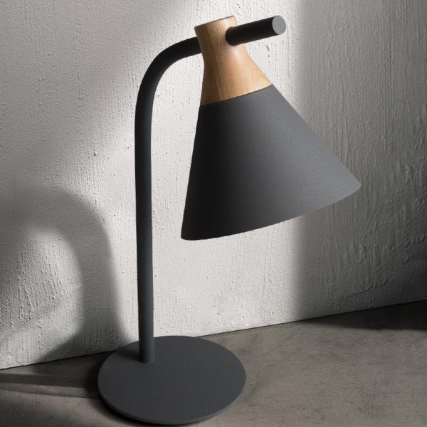Minimalist Macaron Metal Bell Shade 1-Light Table Lamp - Image 8