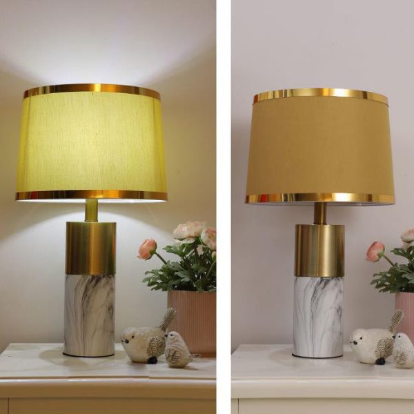 Nordic Fabric Column 1-Light Dimmer Touch Table Lamp - Image 13