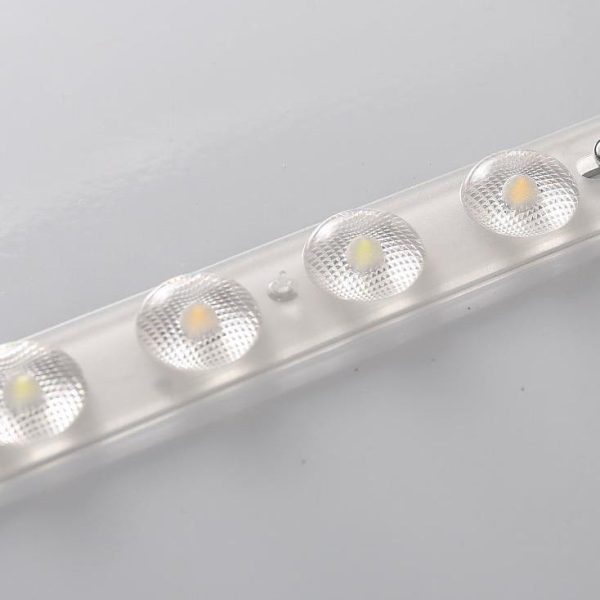 Modern Acrylic Shade Round Log LED Flush Mount Light - Image 14