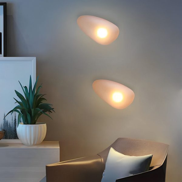 Colorful Glass Pebbles LED Small Decor Modern Indoor Wall Sconces Lighting - Image 6