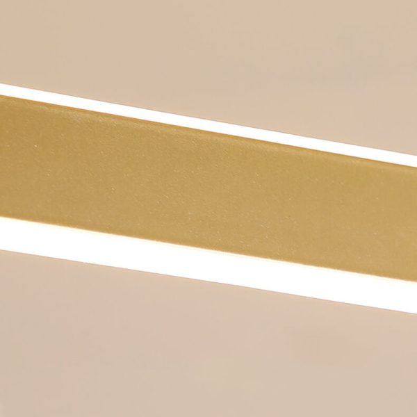 Modern Minimalist Light Luxury Oval Aluminum LED Chandelier - Image 10