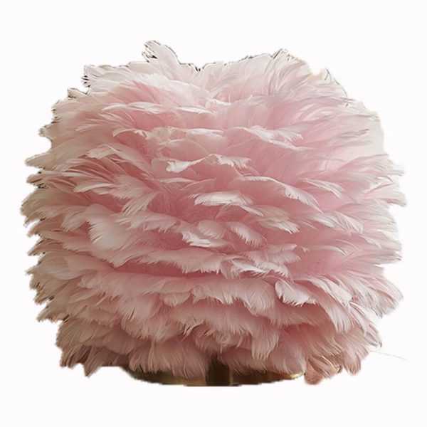 Modern Feather 1-Light Ball-Shaped Table Lamps - Image 5