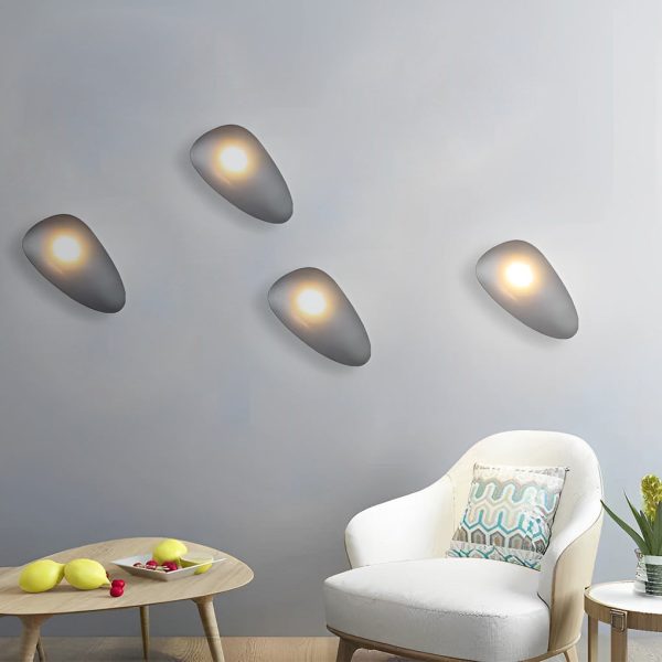 Colorful Glass Pebbles LED Small Decor Modern Indoor Wall Sconces Lighting - Image 7