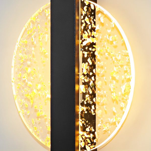 Round Square Semicircle Creative LED Nordic Bedside Wall Lamps Wall Lights - Image 12