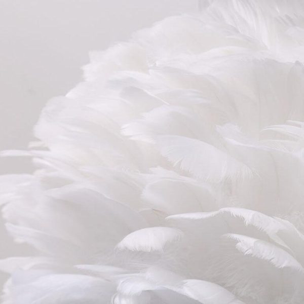 Modern Feather 1-Light Globe Standing Floor Lamp - Image 7