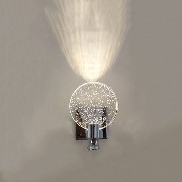 Nordic Crystal Bubble 1-Light LED Wall Sconce Lamp - Image 8