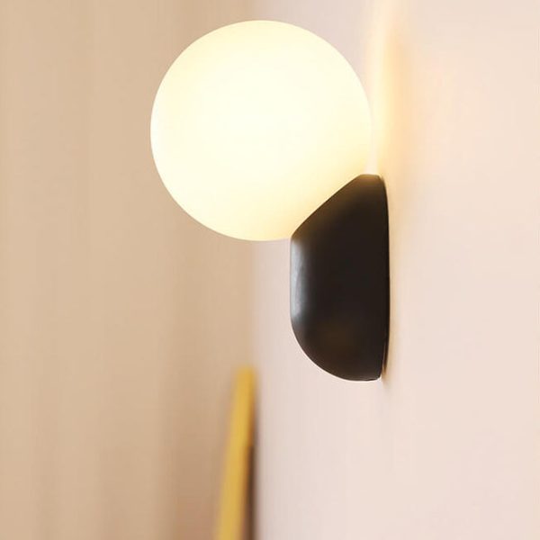 Macaron Cream Style Resin Glass Ball 1-Light Wall Sconce Lamp - Image 17