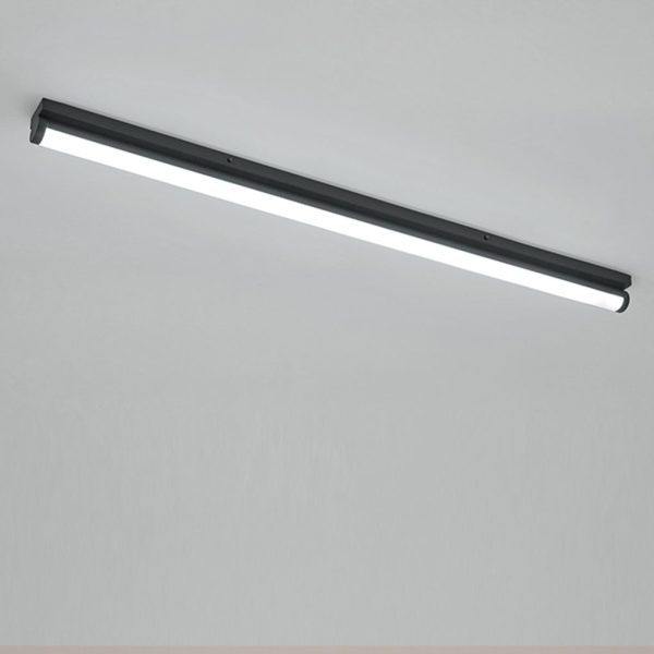 24'' 30'' Rectangular LED Modern Flush Mount Lighting White Black Ceiling Lights - Image 7