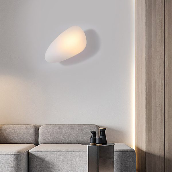 Colorful Glass Pebbles LED Small Decor Modern Indoor Wall Sconces Lighting - Image 5