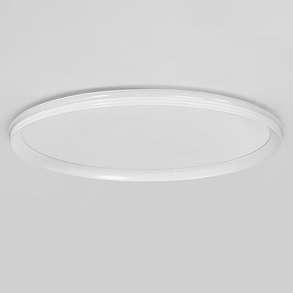 24'' Round Shaped Ultra Thin Modern Flush Mount Lights Dimmable LED Ceiling Lights - Image 6