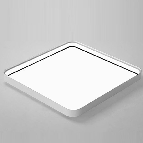 24'' Square Modern Flush Mount Lighting LED Dimmable Ceiling Lights with Edge - Image 4