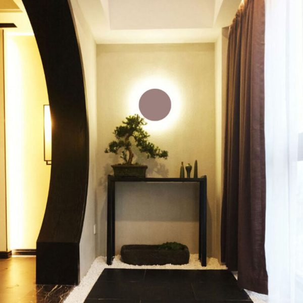 Modern Minimalist Colorful Round Iron LED Wall Sconce Lamp - Image 34